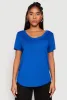 Scoop Neck Pocket T Shirt sold by Rainbow