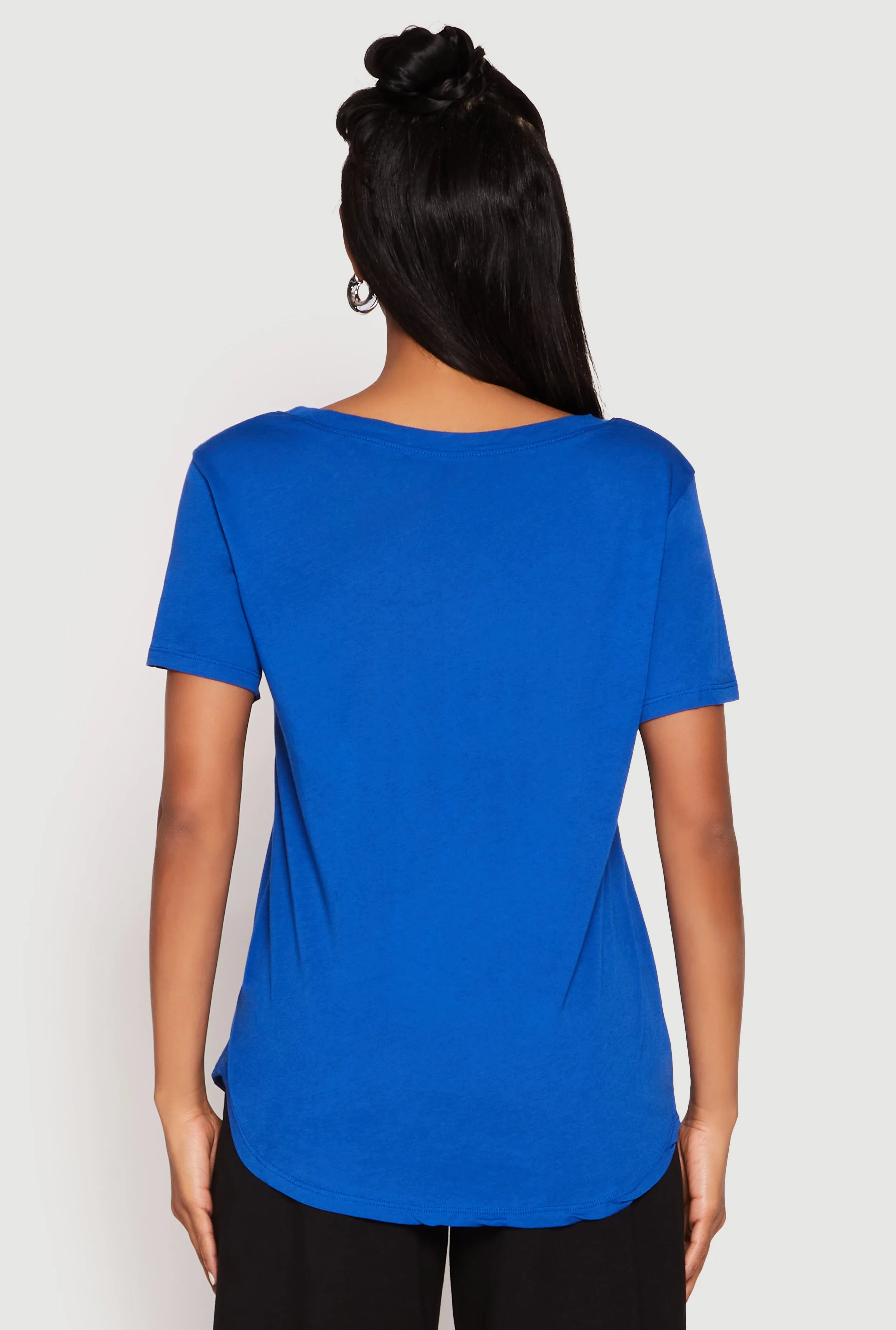 Scoop Neck Pocket T Shirt sold by Rainbow product image thumbnail 5