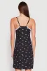 Soft Knit Heart Print Cami Nightgown sold by Rainbow