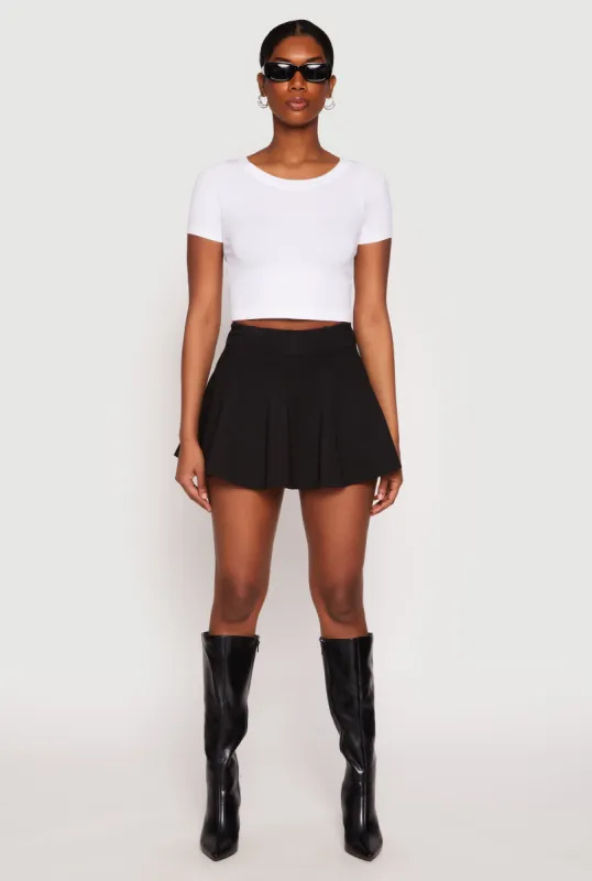 High Waist Mini Skort sold by Rainbow