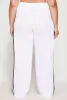 Plus Size Varsity Stripe Drawstring Sweatpants sold by Rainbow