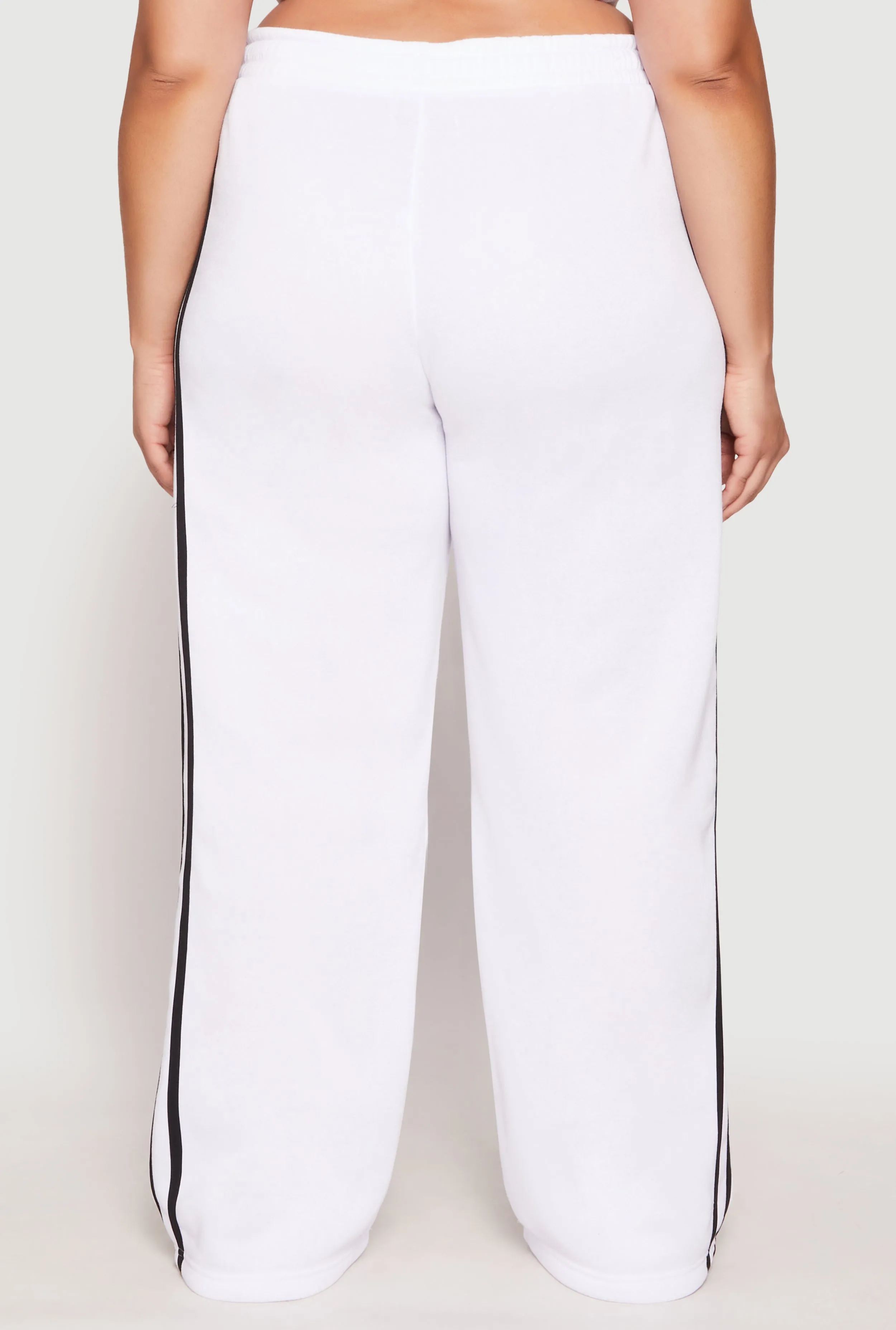 Plus Size Varsity Stripe Drawstring Sweatpants sold by Rainbow product image thumbnail 3