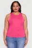 Plus Size Double Layer Tank Top sold by Rainbow