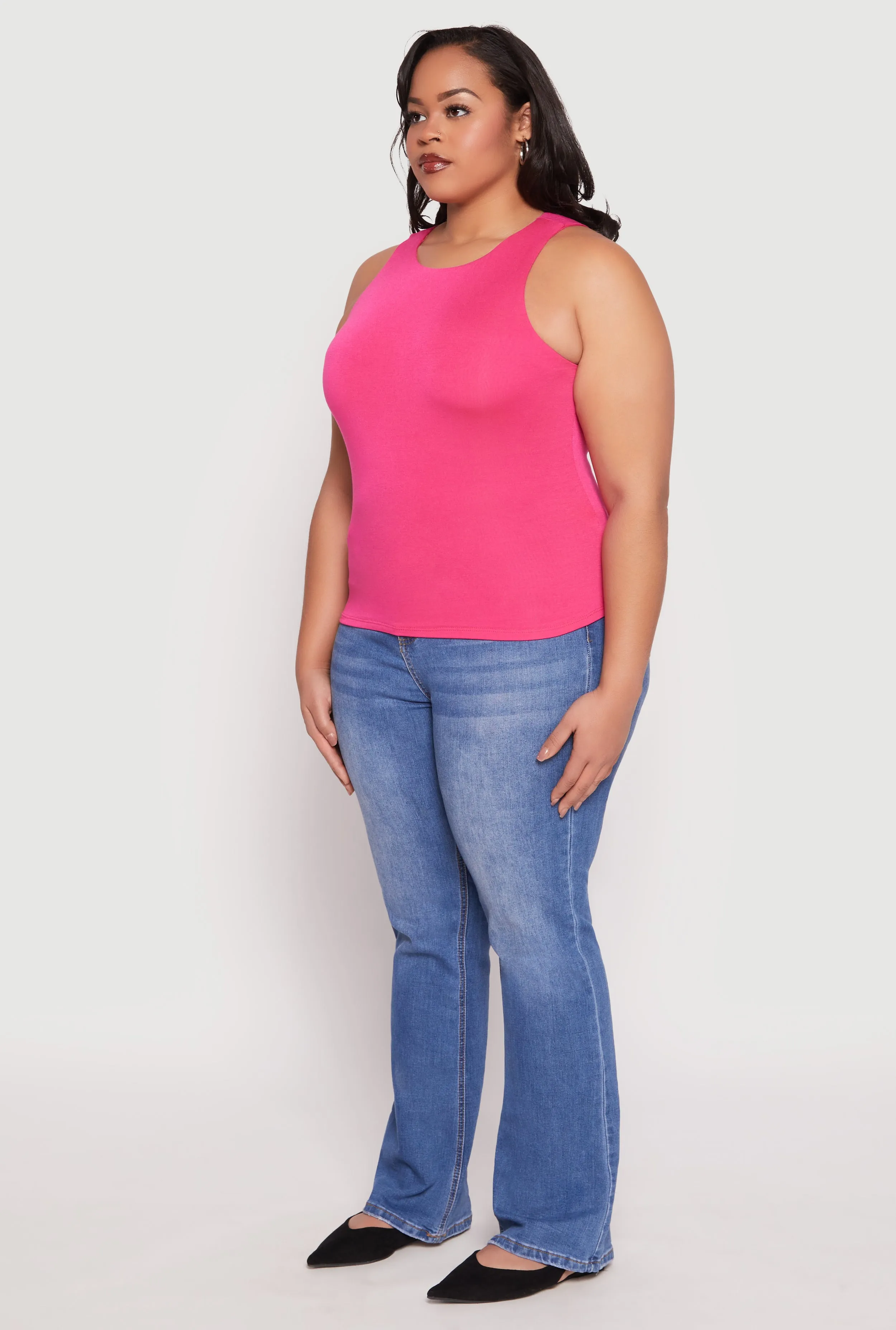 Plus Size Double Layer Tank Top sold by Rainbow product image thumbnail 3