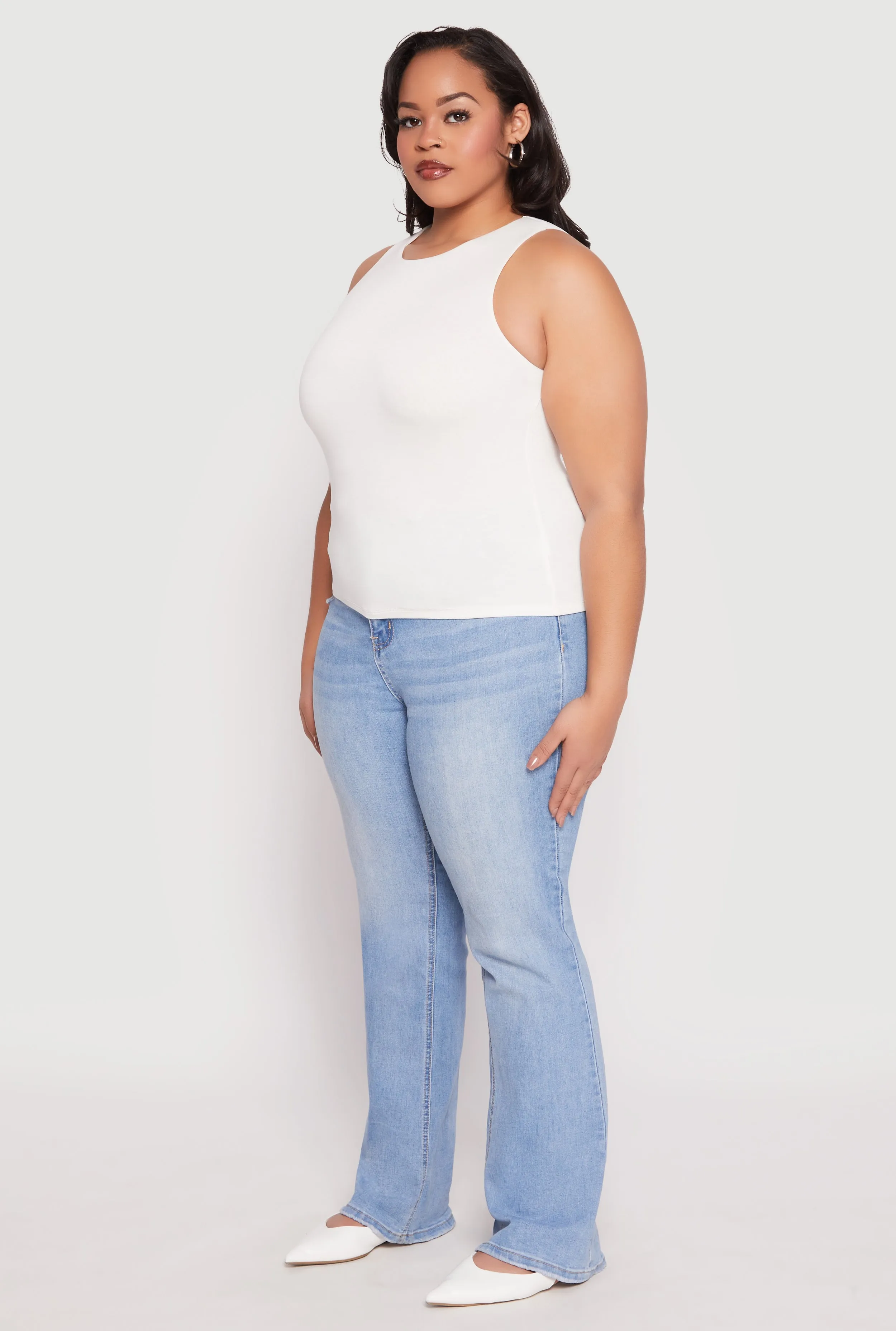 Plus Size Double Layer Tank Top sold by Rainbow product image thumbnail 3