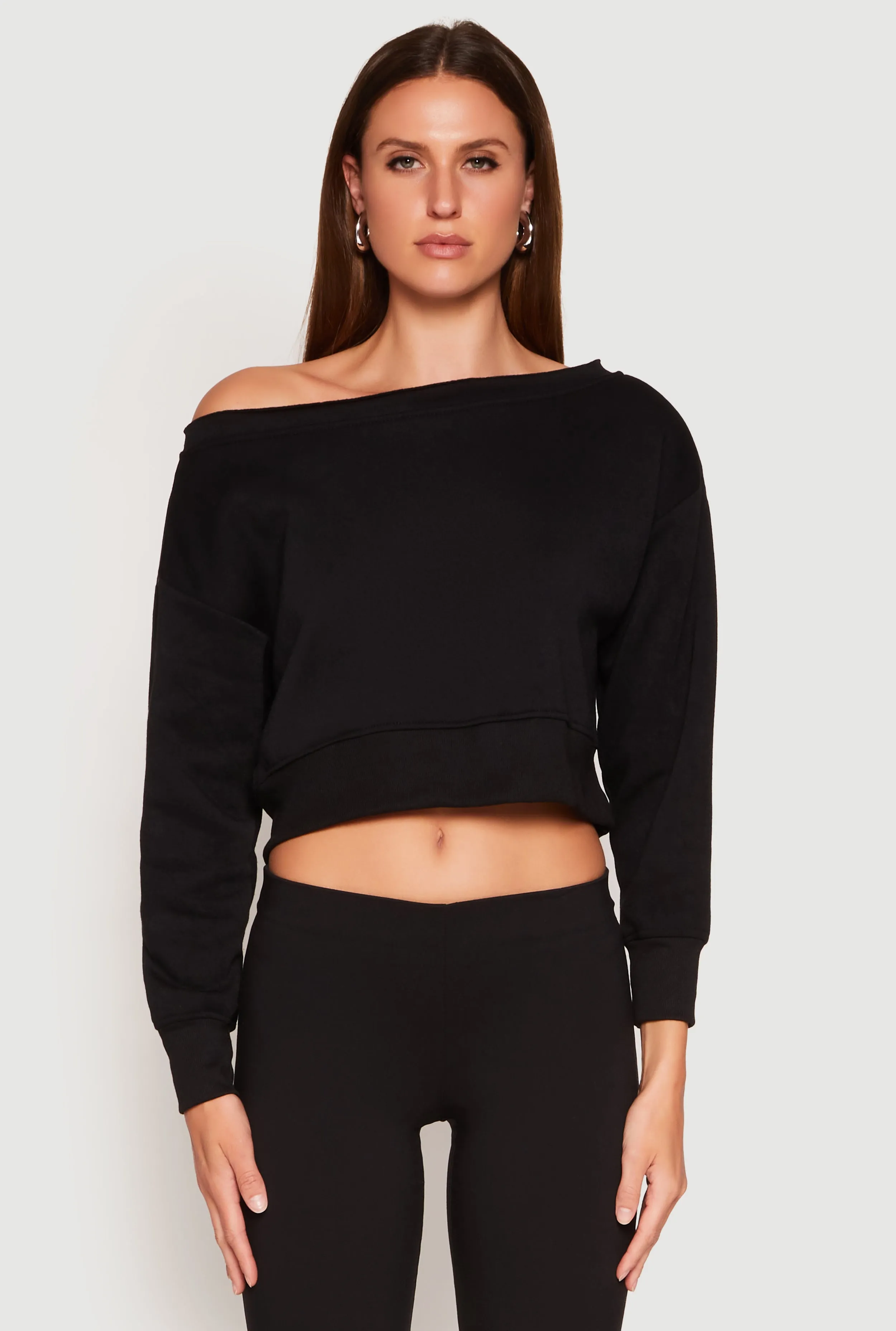 Off The Shoulder Sweatshirt sold by Rainbow product image thumbnail 2