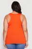 Plus Size Rib Knit Tank Top sold by Rainbow
