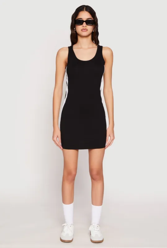 Varsity Stripe Tank Dress sold by Rainbow