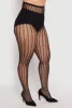 Plus Size Patterned Fishnet Tights sold by Rainbow