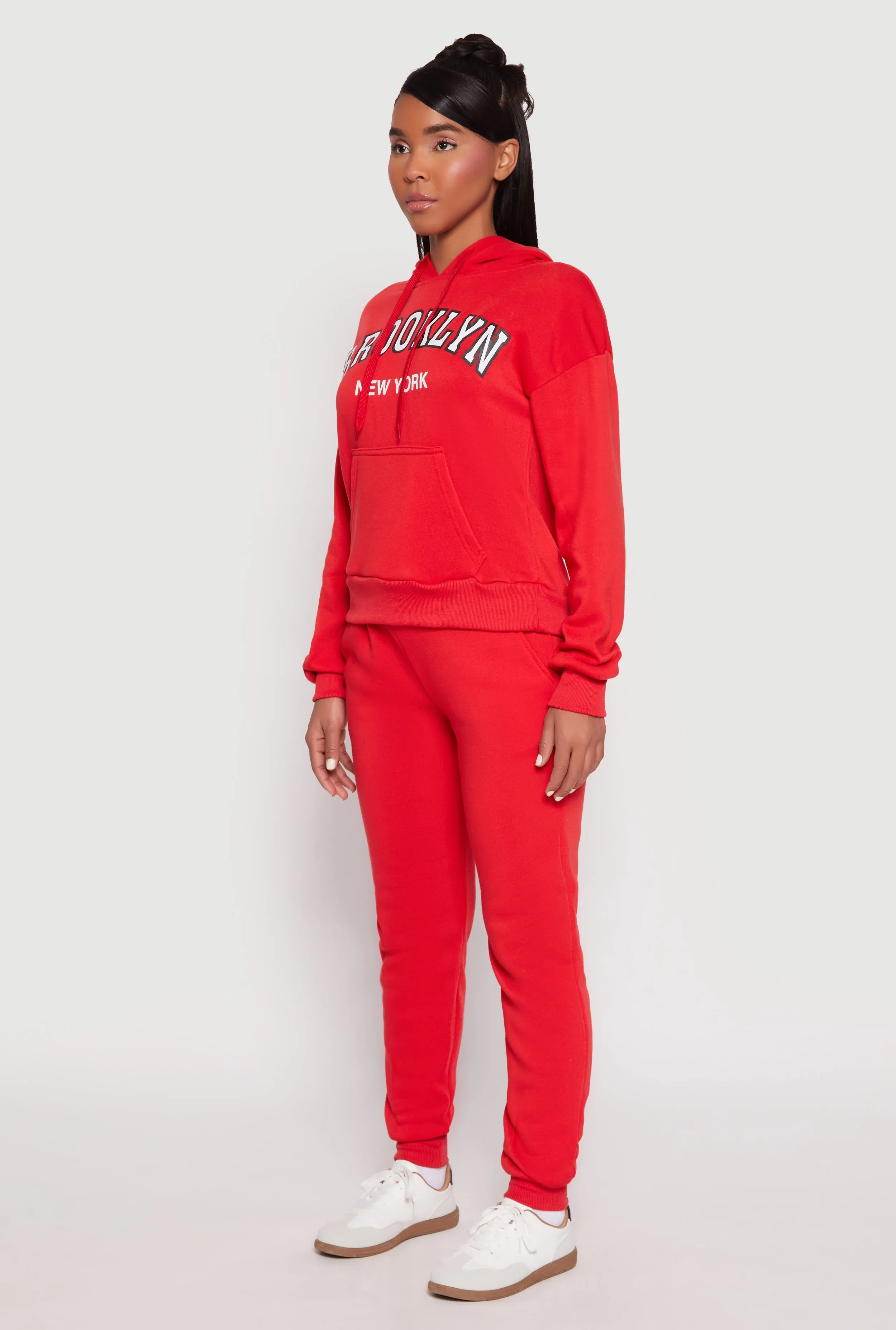 Fleece Brooklyn Pullover Hoodie sold by Rainbow product image thumbnail 3