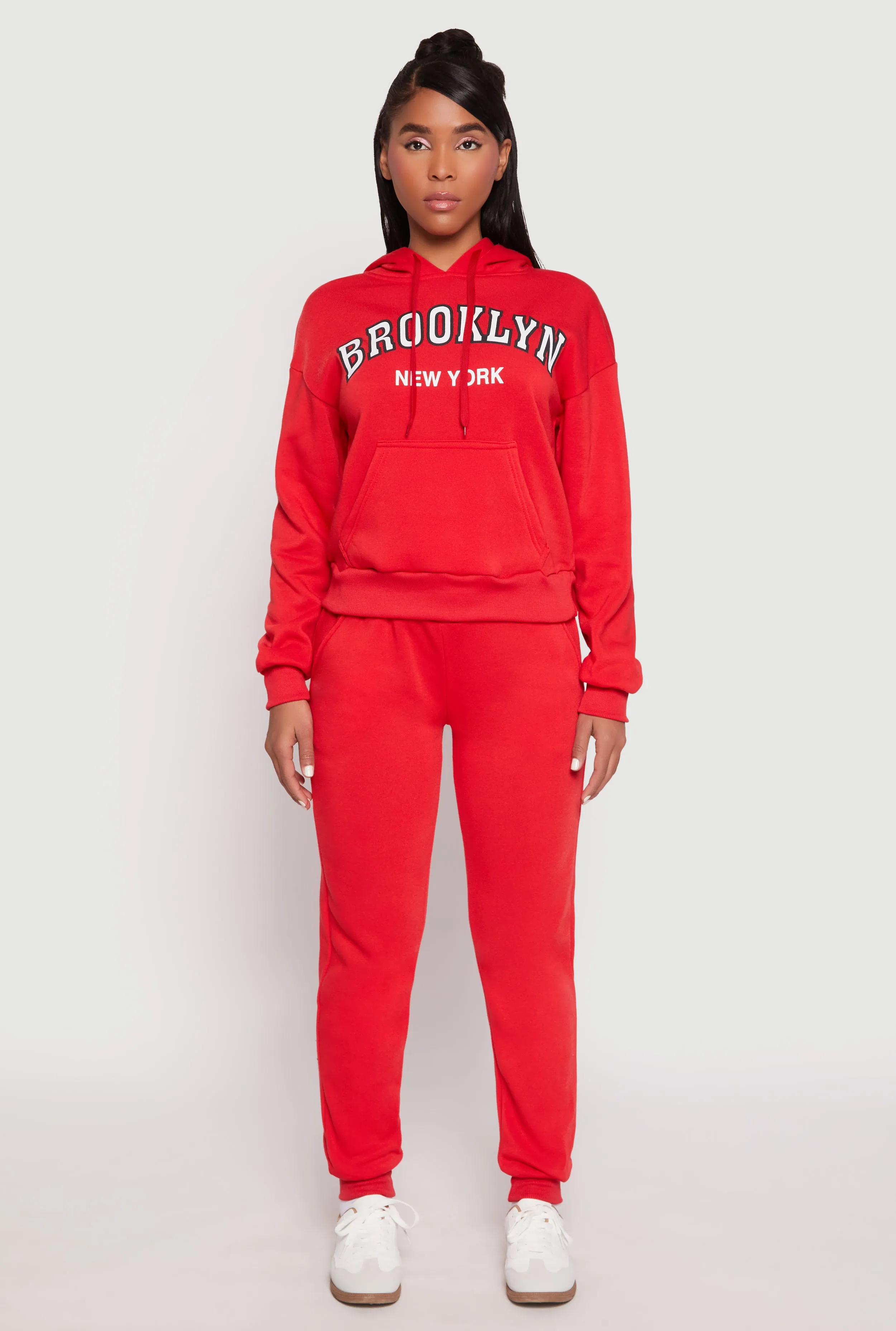 High Waisted Drawstring Joggers sold by Rainbow