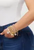 Beaded Stretch Charm Bracelets Set of 5 sold by Rainbow
