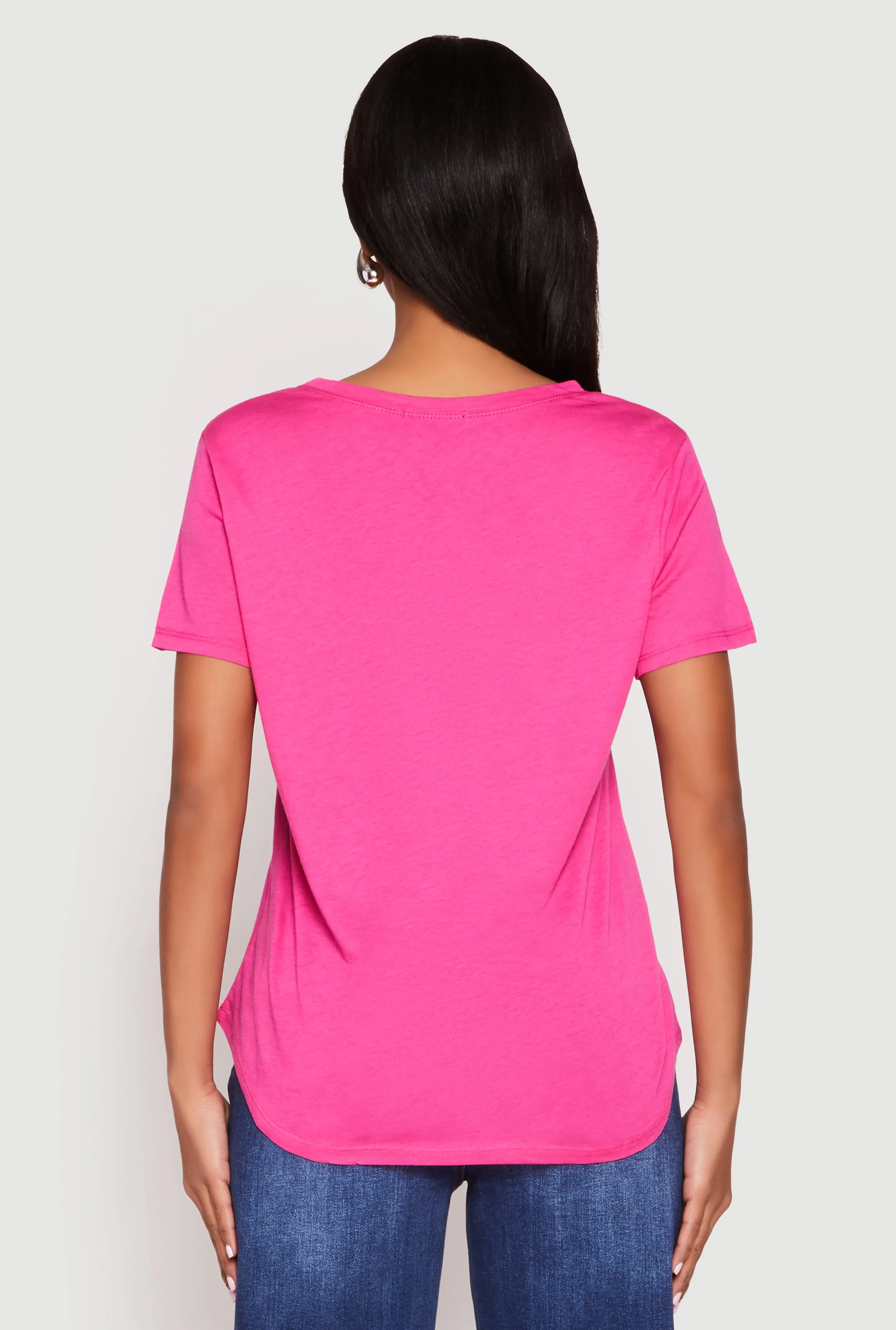 Short Sleeve Oversized T Shirt sold by Rainbow product image thumbnail 5