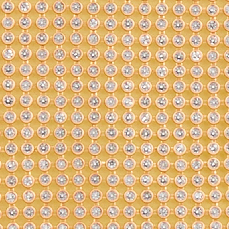 Rhinestone Studded Satin Fold Over Clutch sold by Rainbow product image thumbnail 4