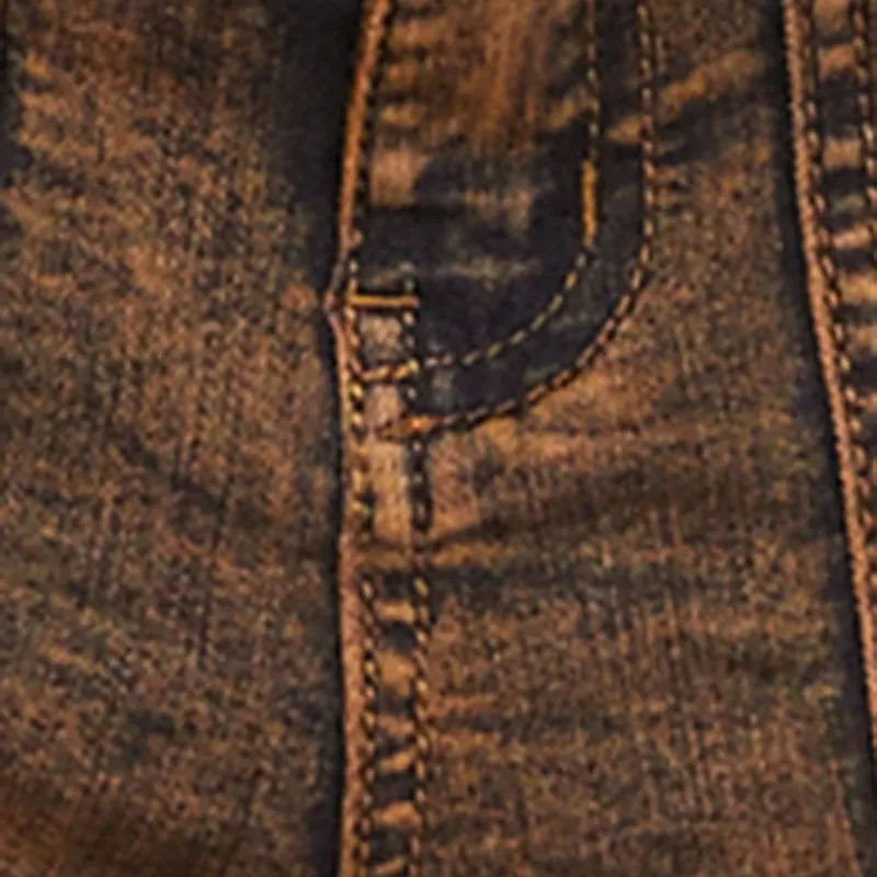 Acid Wash Denim Cargo Joggers sold by Rainbow product image thumbnail 4