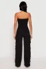 Daisy Denim Button Front Cargo Jumpsuit sold by Rainbow