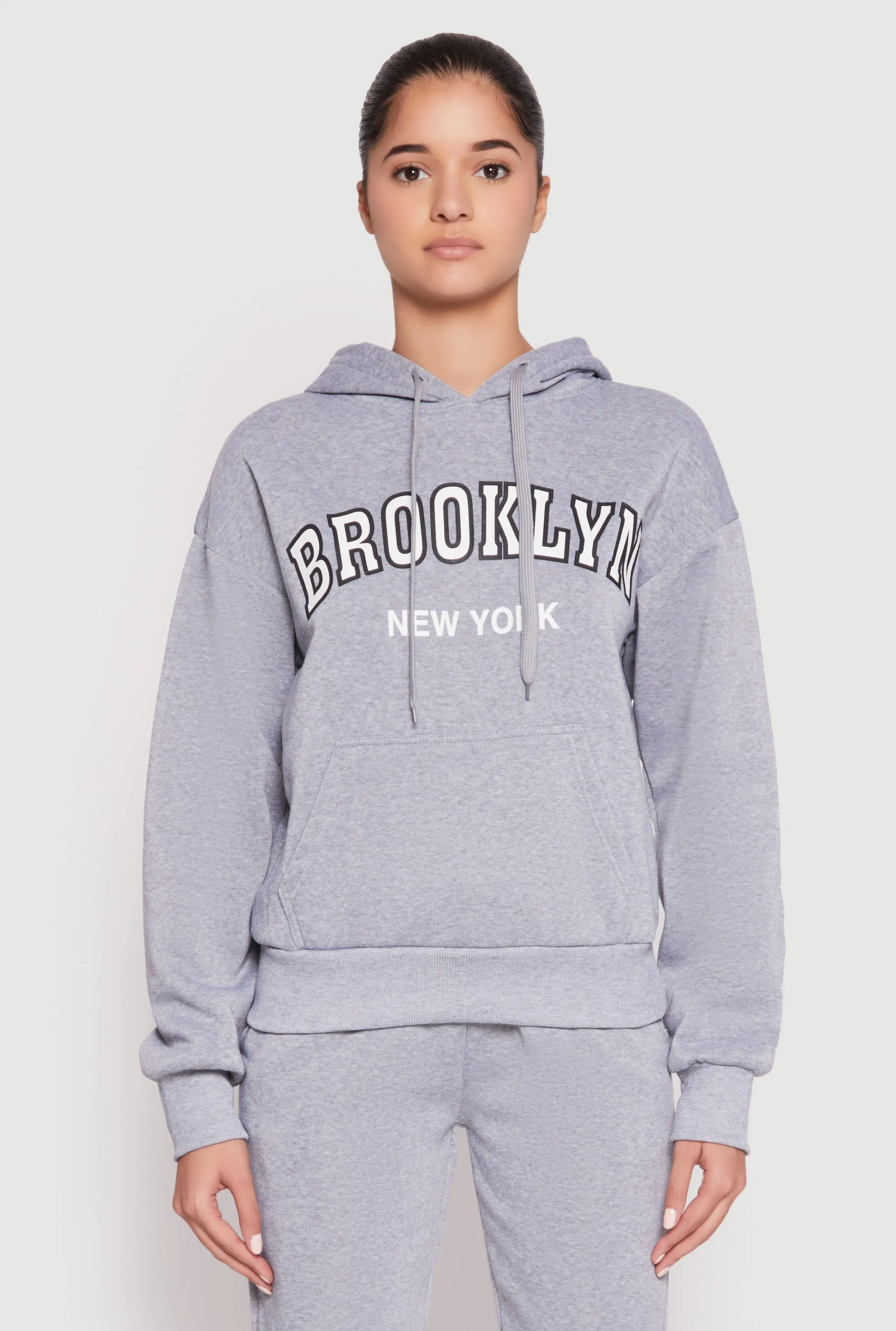 Fleece Brooklyn Pullover Hoodie sold by Rainbow