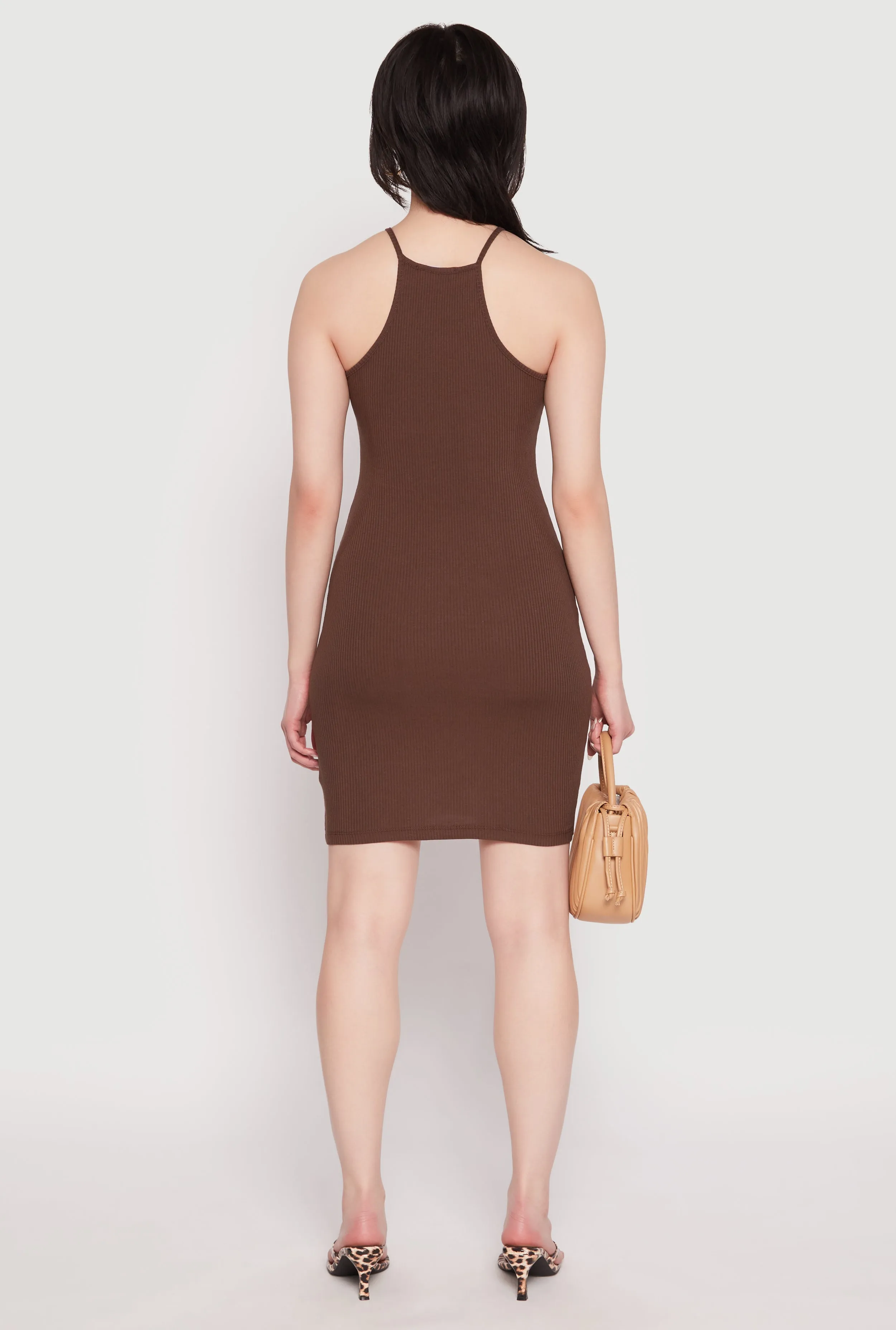 High Neck Cami Mini Dress sold by Rainbow product image thumbnail 3