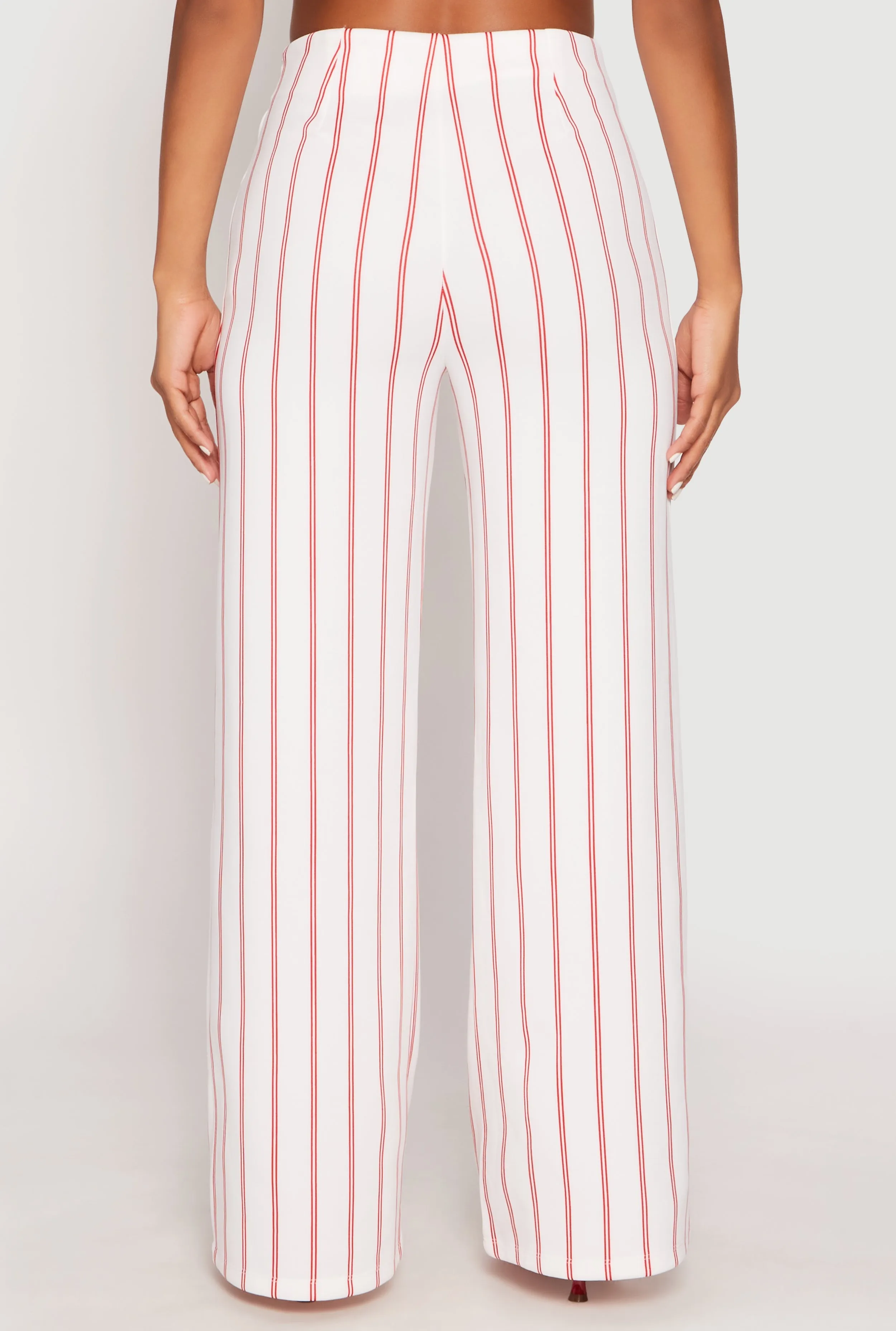 Striped High Waisted Dress Pants sold by Rainbow product image thumbnail 3