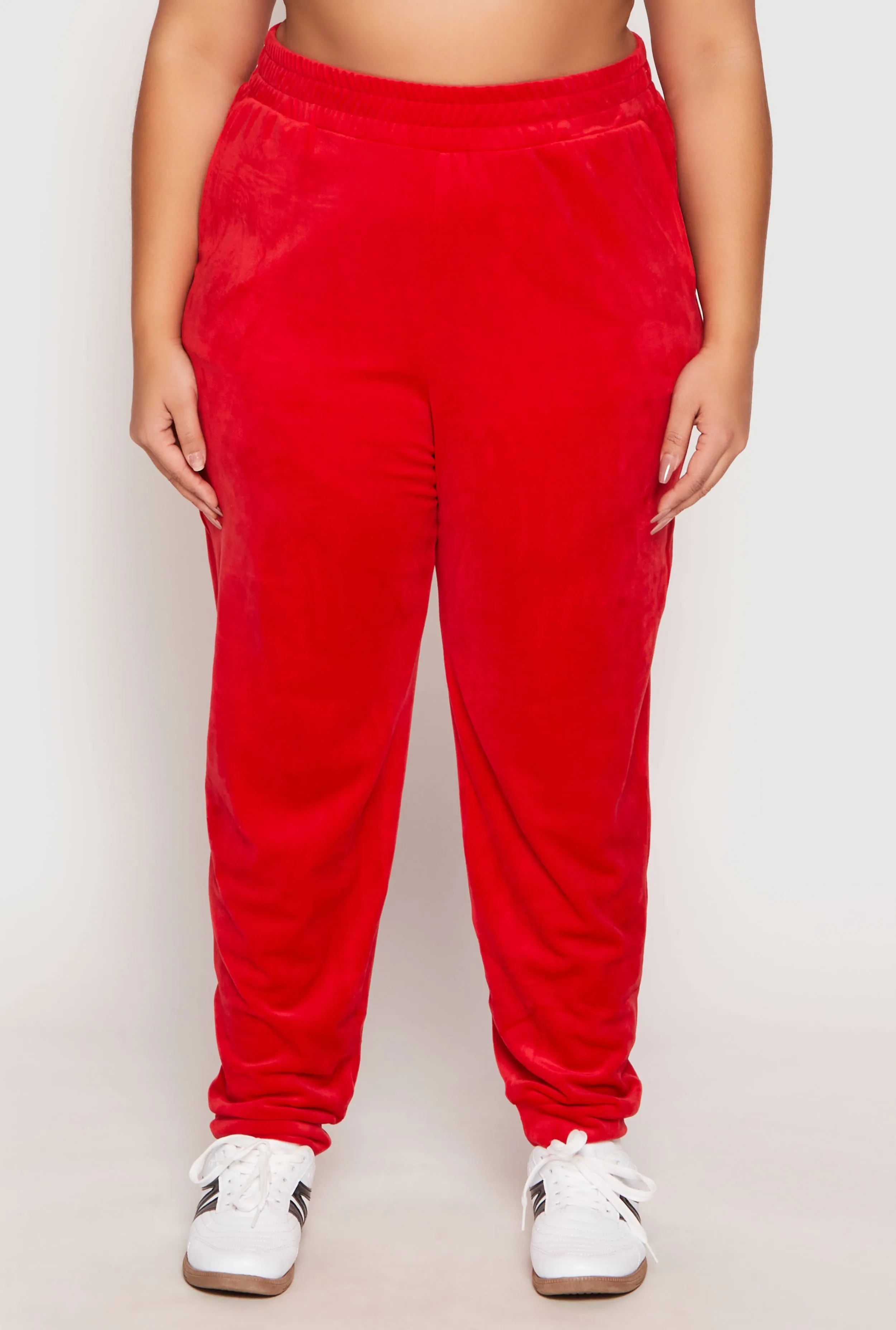 Plus Size Iris Velour Joggers sold by Rainbow product image thumbnail 2