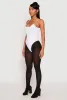 Daisy Rib Knit Cami Thong Bodysuit sold by Rainbow