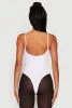 Daisy Rib Knit Cami Thong Bodysuit sold by Rainbow