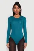 Daisy Long Sleeve Crew Neck Bodysuit sold by Rainbow
