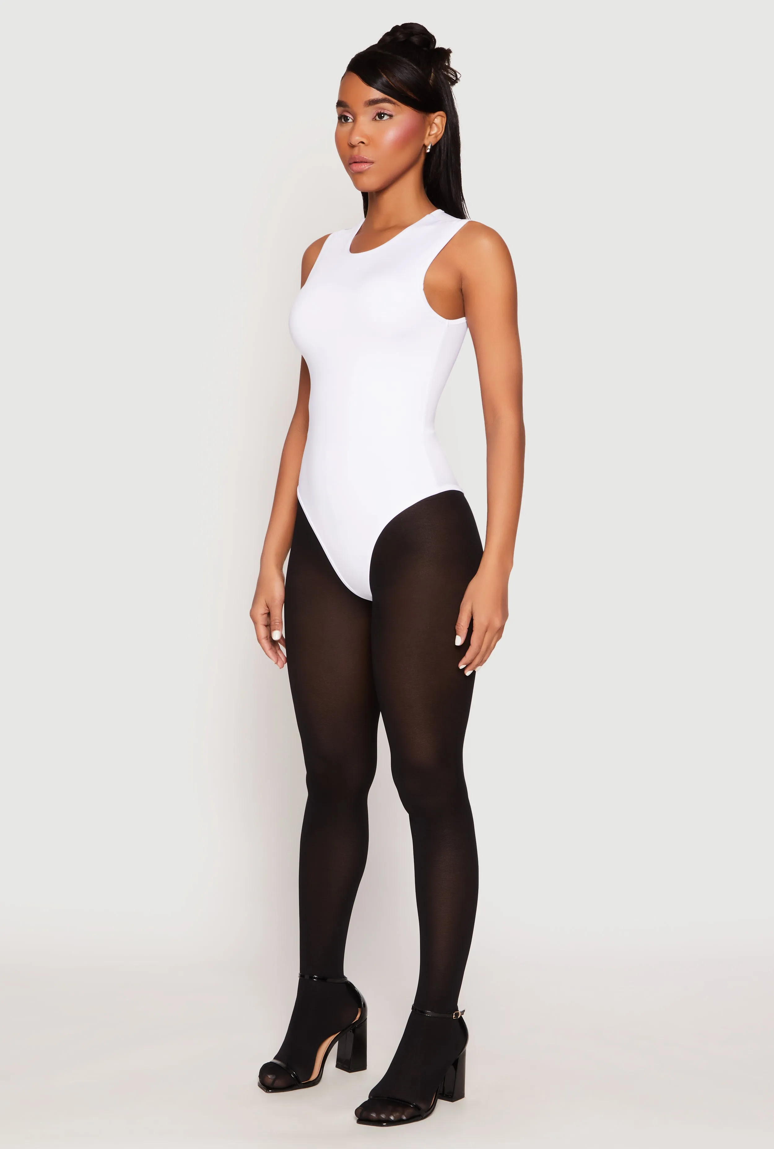 Daisy High Neck Thong Bodysuit sold by Rainbow product image thumbnail 3