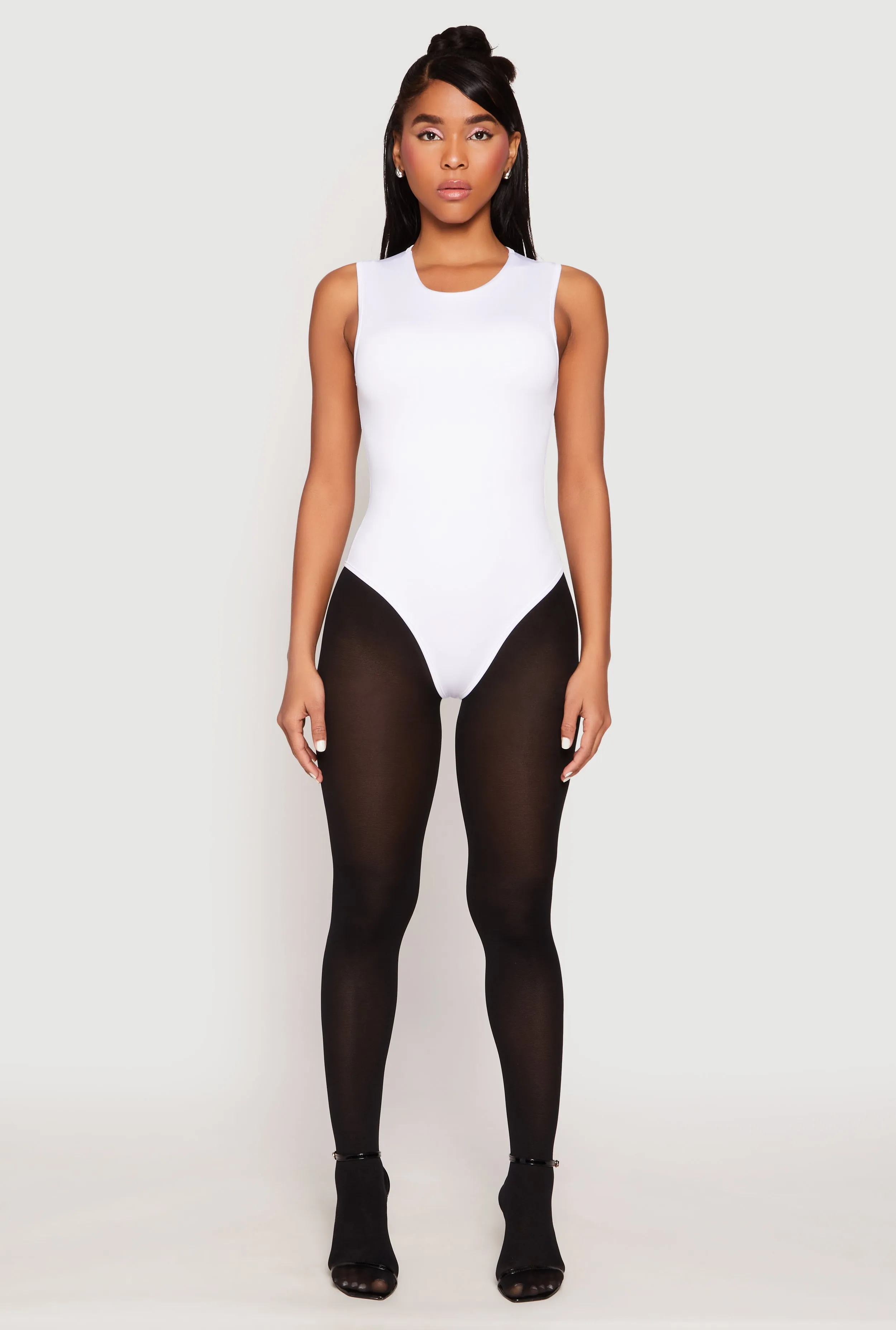 Daisy High Neck Thong Bodysuit sold by Rainbow