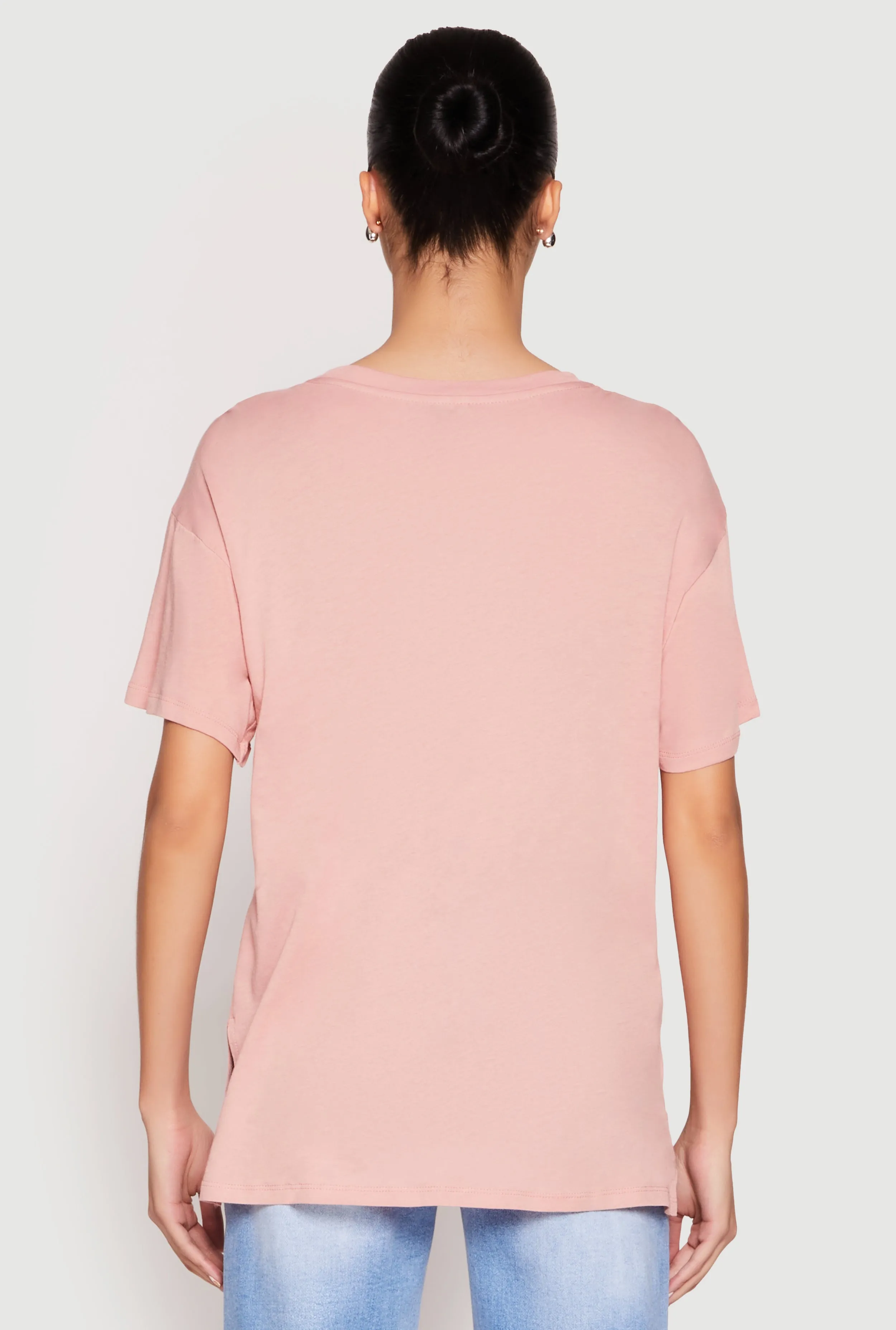 Side Slit Pocket T Shirt sold by Rainbow product image thumbnail 5
