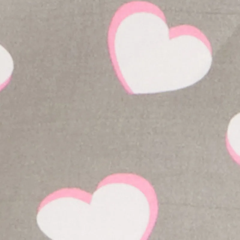 Love Heart Graphic Print Pajama Romper sold by Rainbow product image thumbnail 3