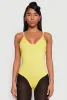 Daisy V Neck Cami Thong Bodysuit sold by Rainbow