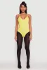 Daisy V Neck Cami Thong Bodysuit sold by Rainbow