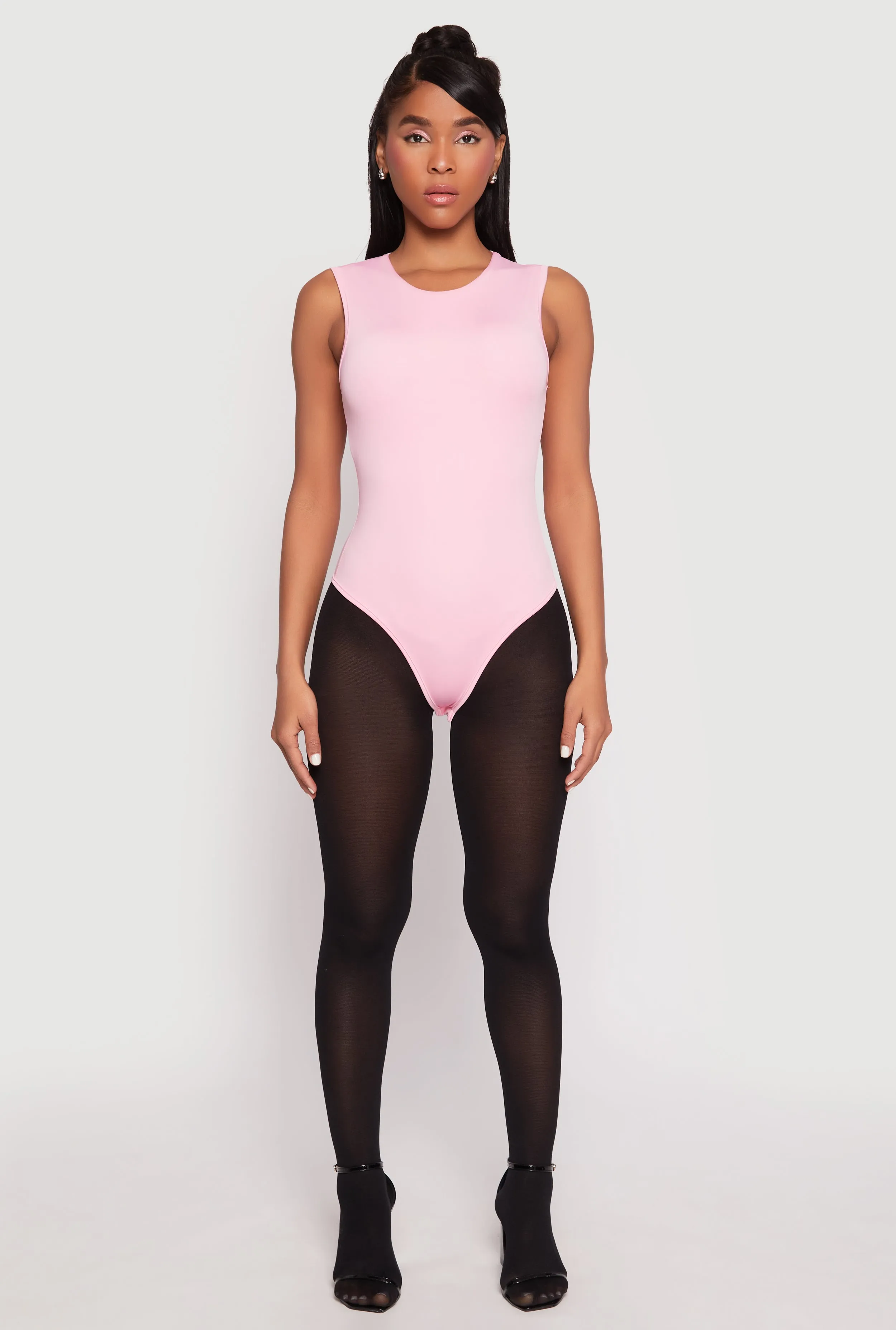 Daisy High Neck Thong Bodysuit sold by Rainbow