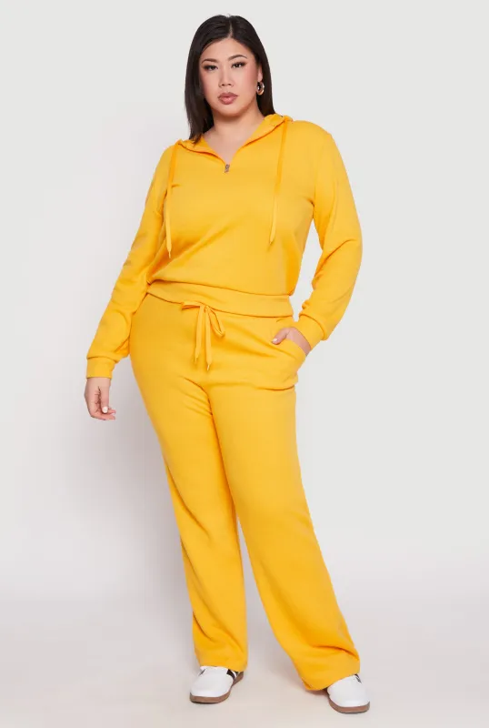 Plus Size Ribbed Knit Sweatpants sold by Rainbow
