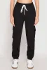 Fleece Cargo Pocket Drawstring Sweatpants sold by Rainbow