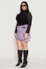 Plus Size Daisy Acid Wash Denim Cargo Skirt sold by Rainbow