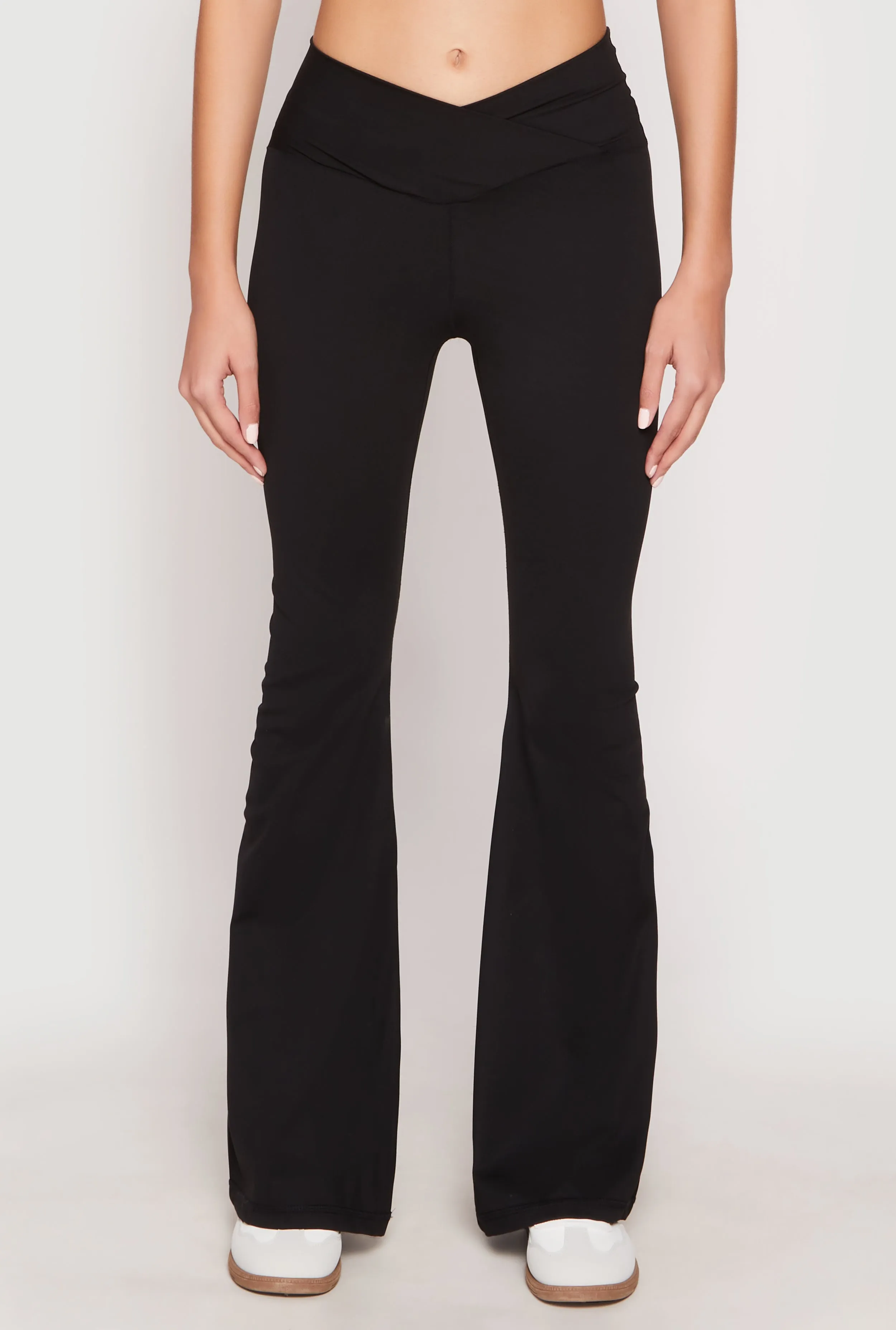 Crossover Waist Flare Active Pants sold by Rainbow product image thumbnail 2