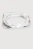 Plus Size Resin Square Bangle sold by Rainbow