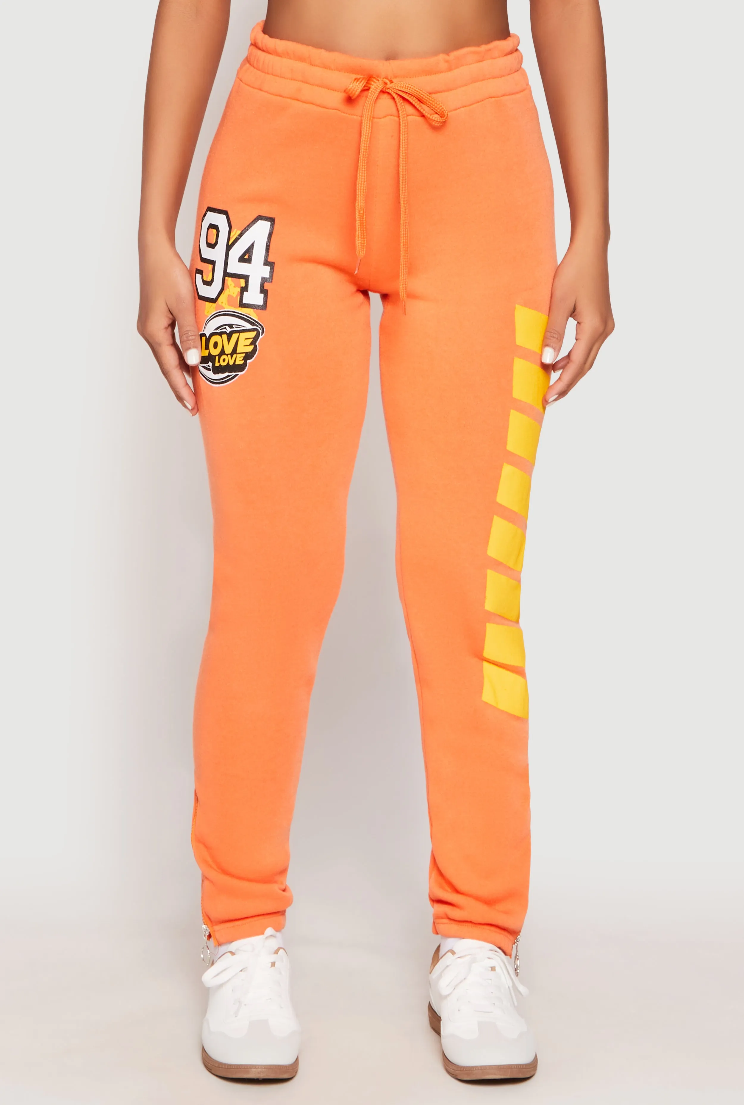 94 Love Zip Hem Sweatpants sold by Rainbow product image thumbnail 2