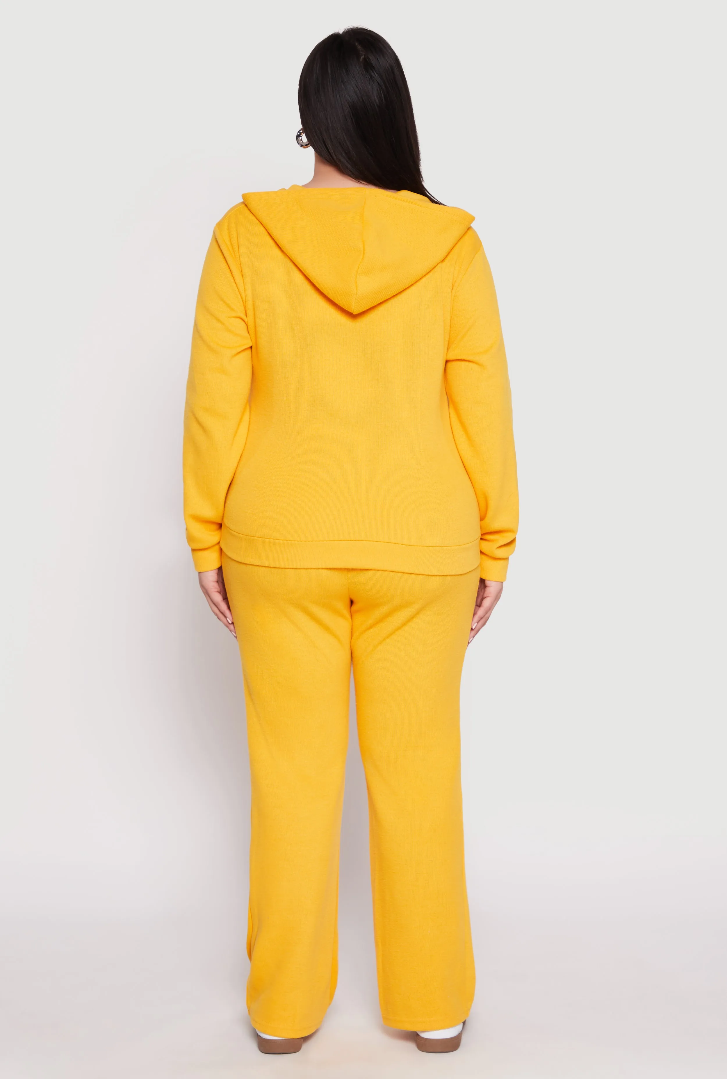 Plus Size Ribbed Knit Sweatshirt sold by Rainbow product image thumbnail 5