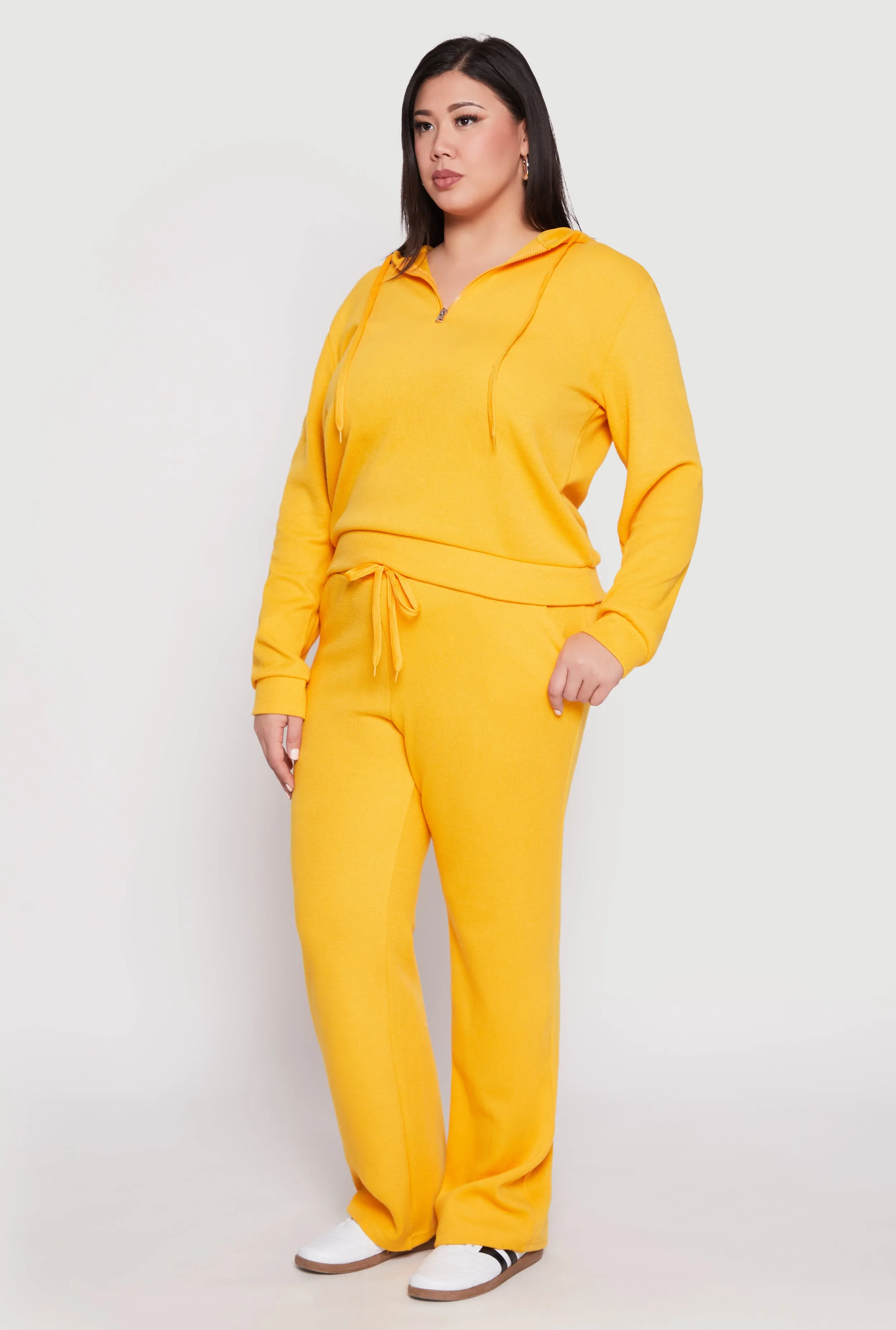 Plus Size Ribbed Knit Sweatshirt sold by Rainbow product image thumbnail 3