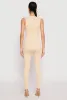 Daisy Seamless Rib Knit Plunge Catsuit sold by Rainbow