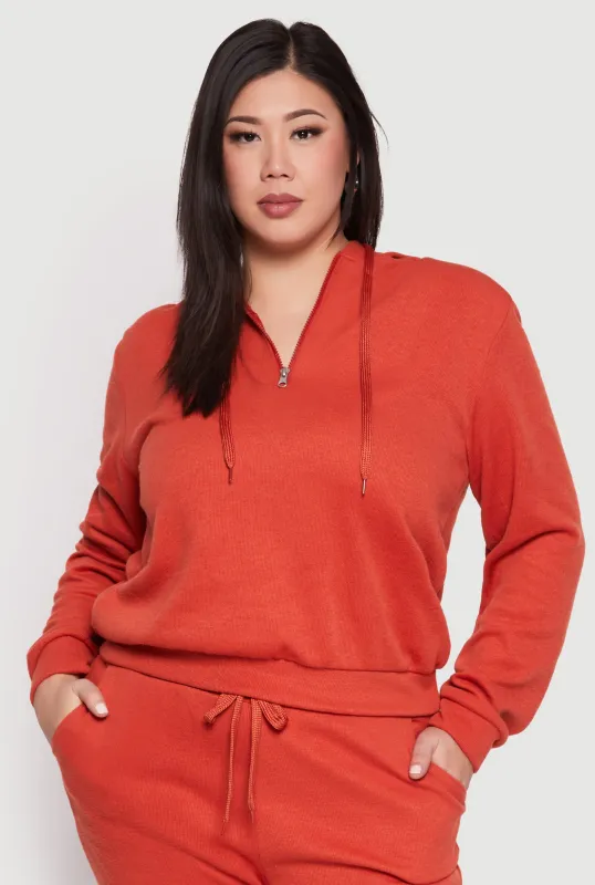Plus Size Ribbed Knit Sweatshirt sold by Rainbow