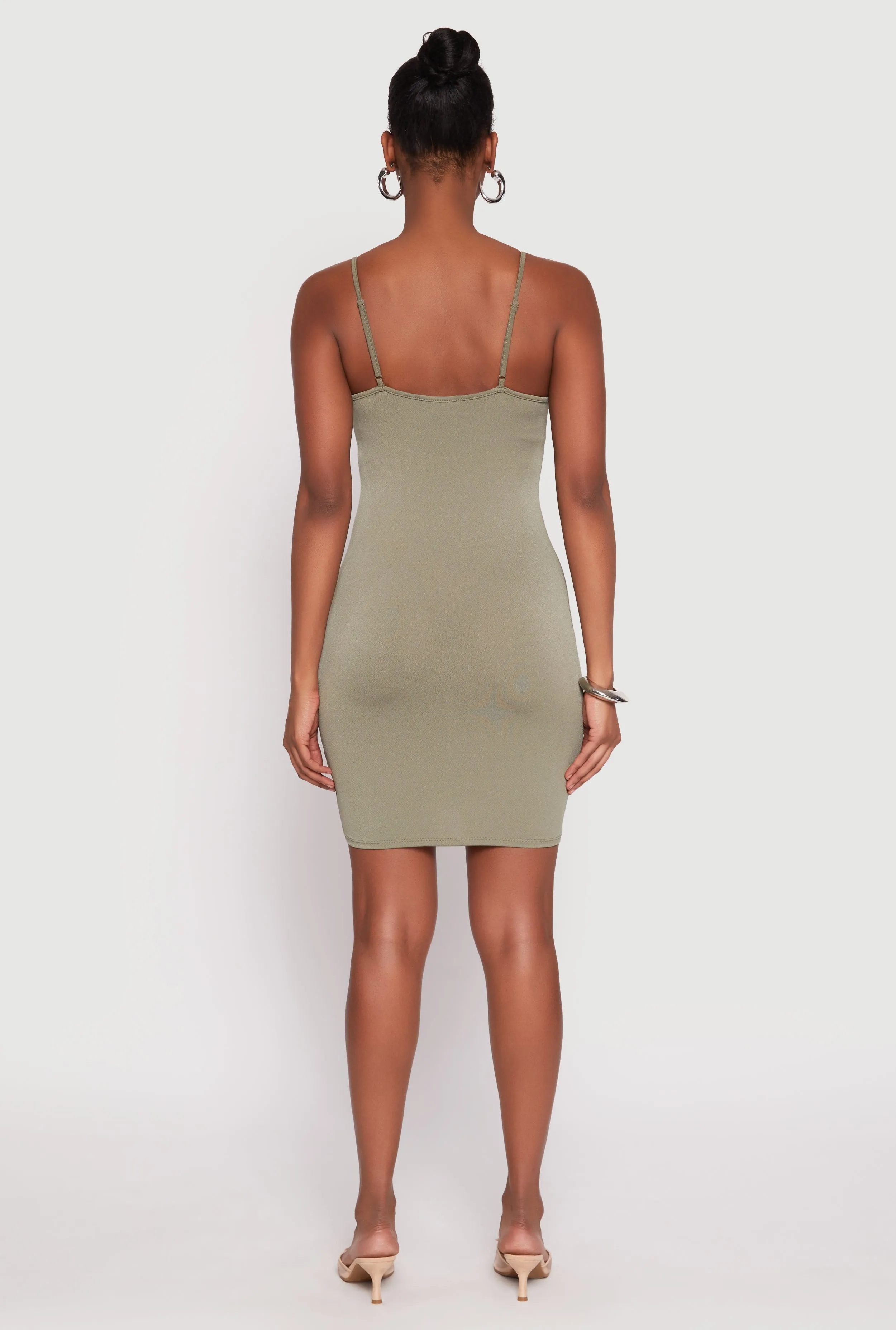Lace Up Mini Cami Dress sold by Rainbow product image thumbnail 3