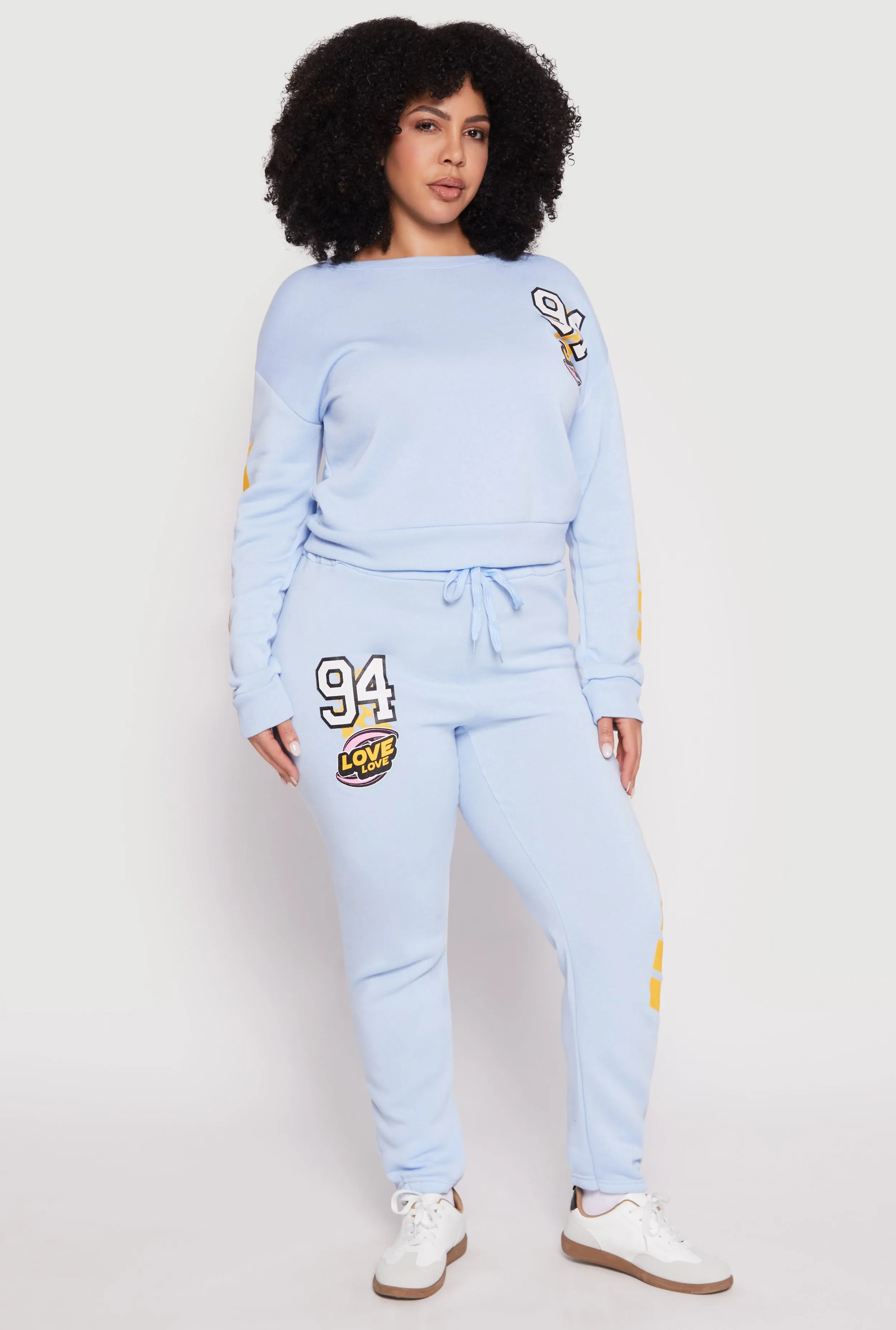 Plus Size 94 Love Sweatshirt sold by Rainbow product image thumbnail 2