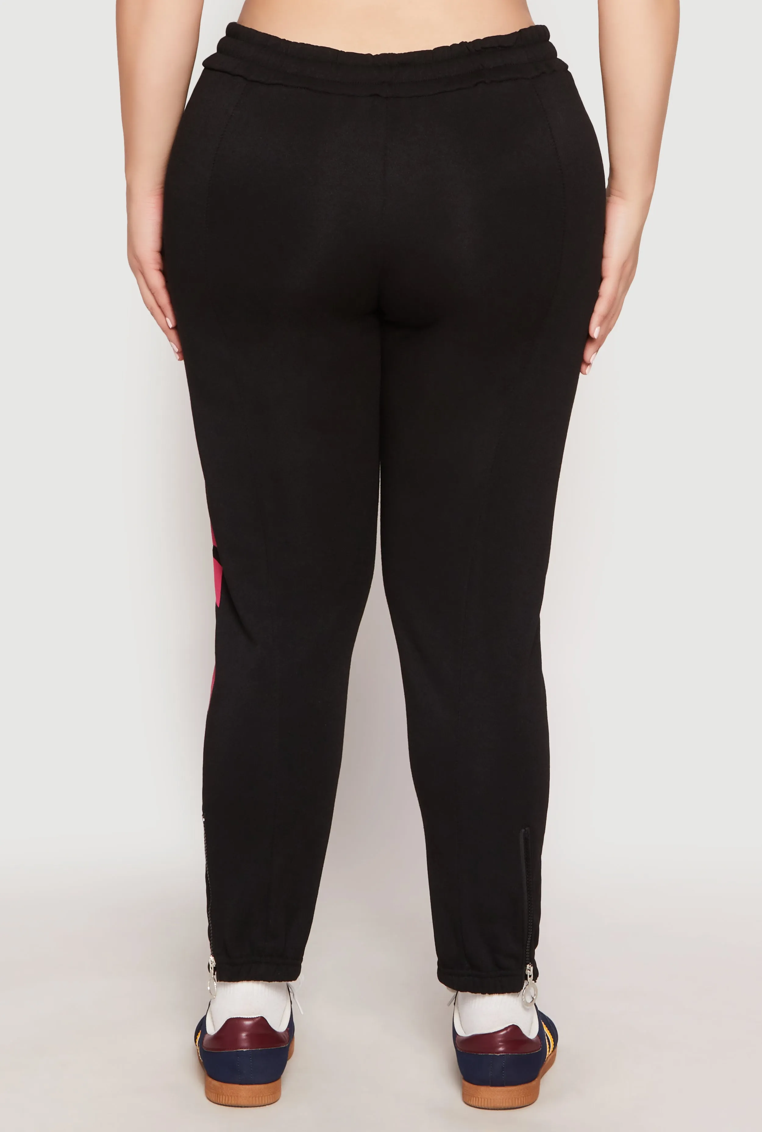 Plus Size 94 Love Graphic Zip Hem Sweatpants sold by Rainbow product image thumbnail 3