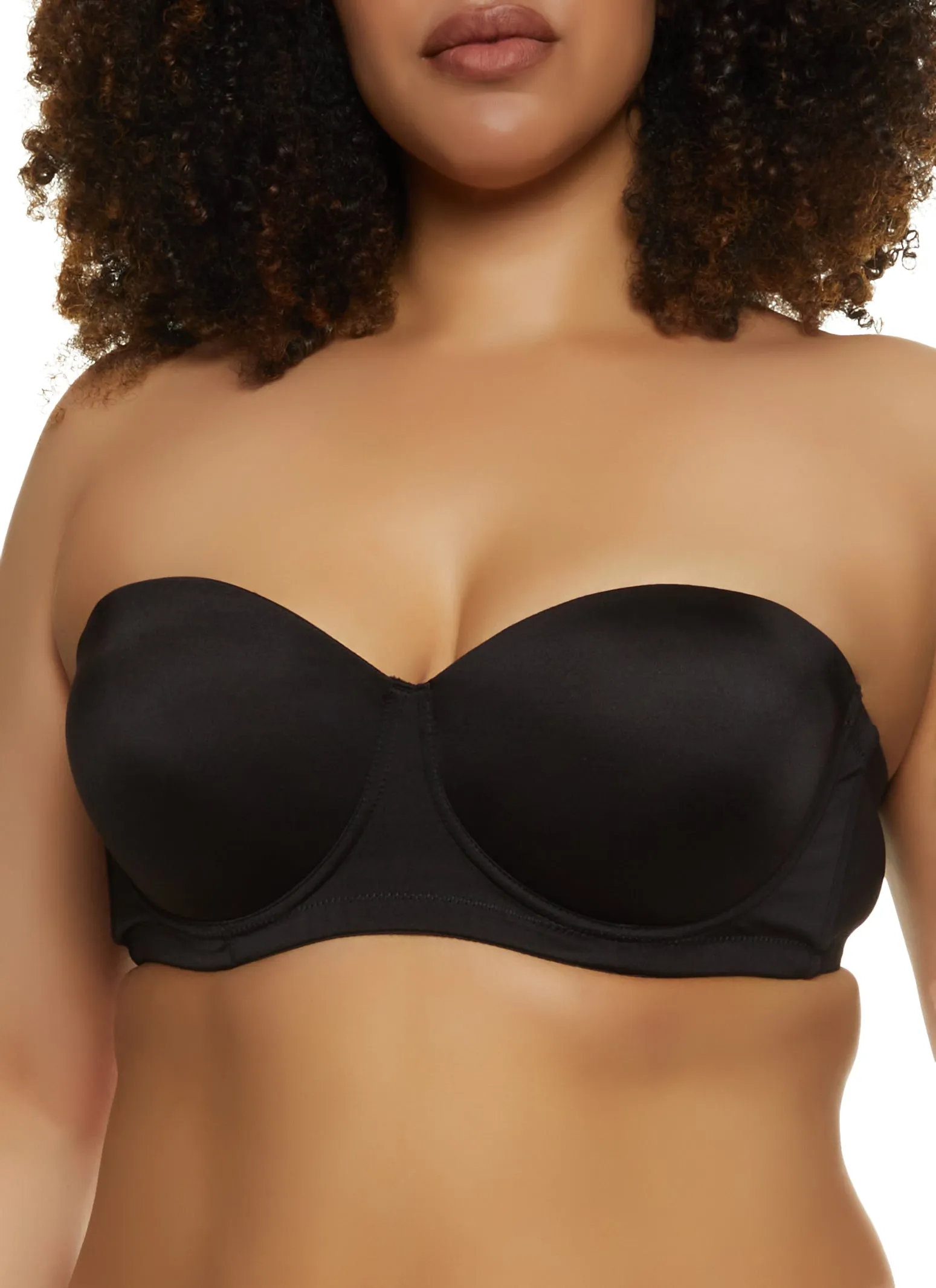 Plus Size Basic Balconette Bra | Convertible to Strapless sold by Rainbow product image thumbnail 2