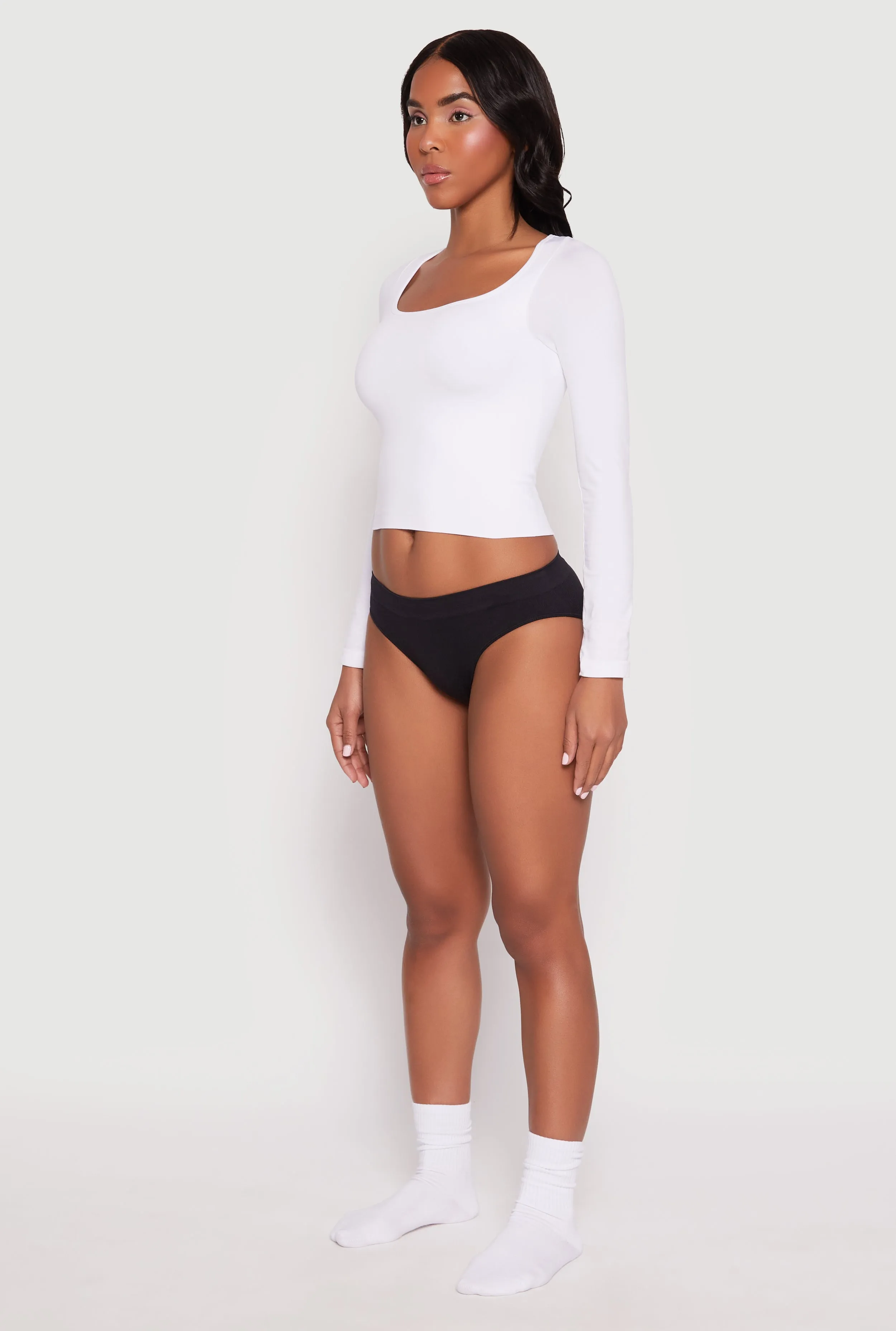 Seamless Ribbed Bikini Panty sold by Rainbow product image thumbnail 3