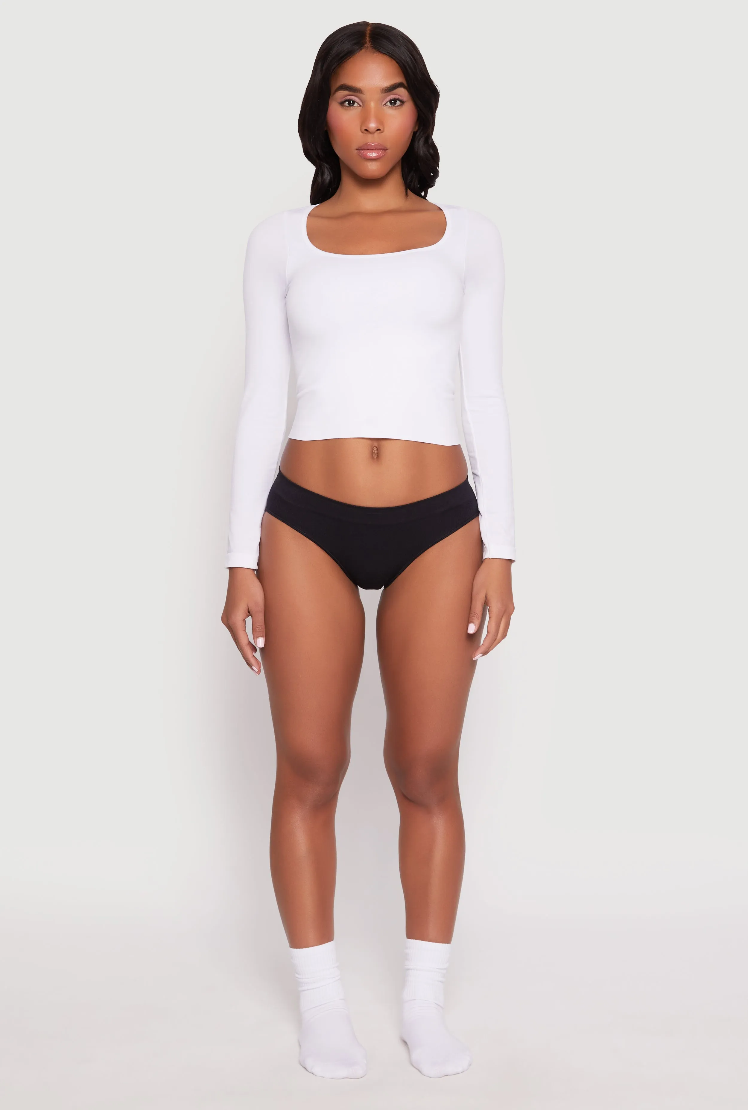 Seamless Ribbed Bikini Panty sold by Rainbow product image thumbnail 2